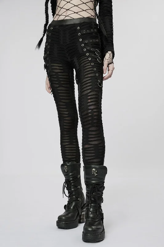 Living Dead Distressed Leggings