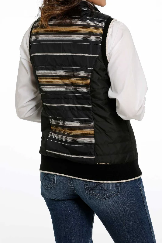 Women's Cinch Quilted Vest #MAV9887001BLK