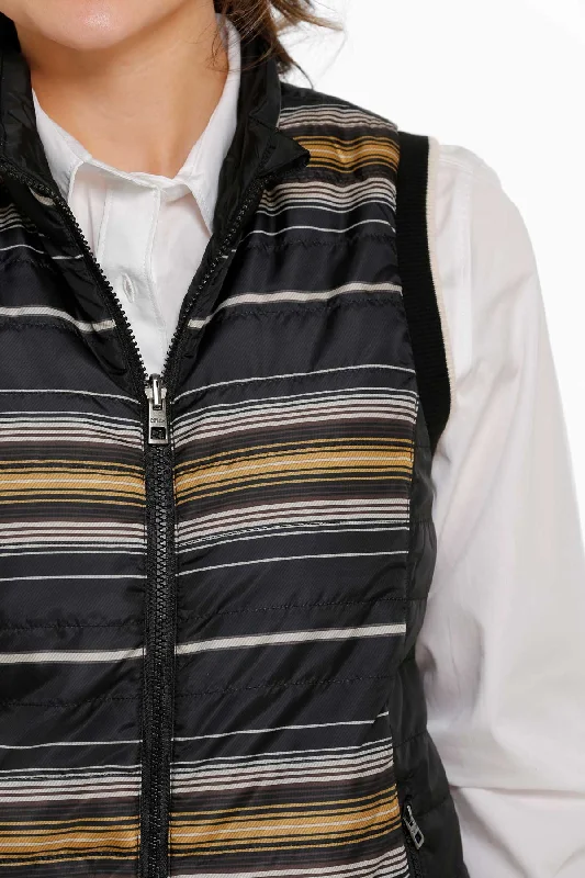 Women's Cinch Quilted Vest #MAV9887001BLK