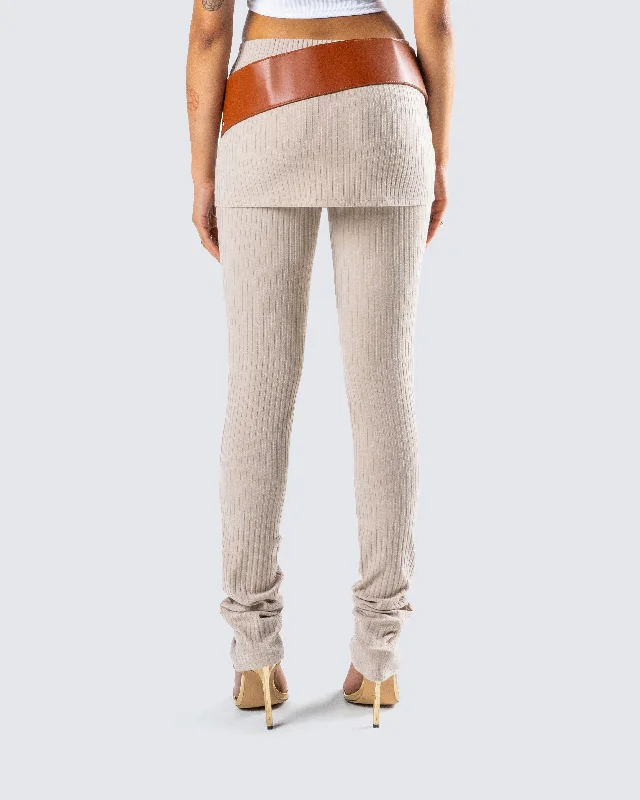 myka-beige-rib-foldover-legging