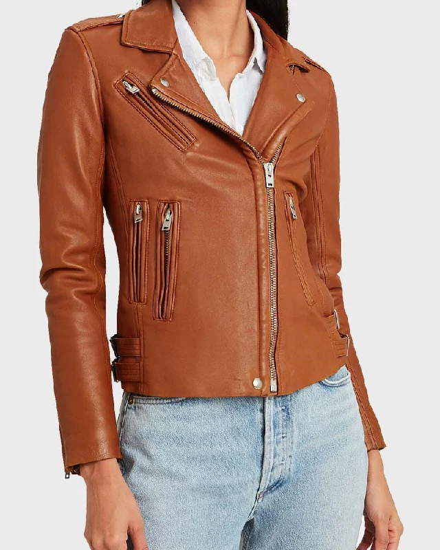 The Equalizer S02 Melody Bayani Leather Jacket