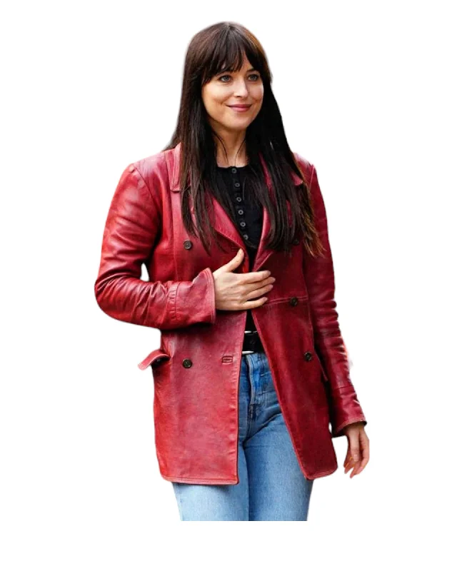 Women Dakota Madame Leather Coat