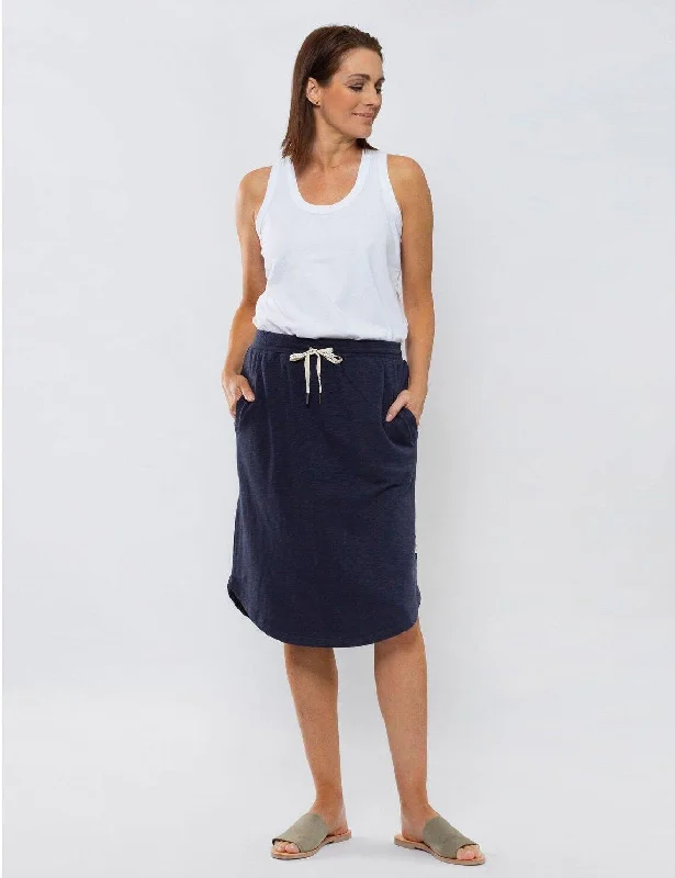 Isla Skirt - French Navy