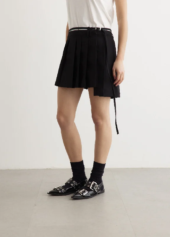 Ipleat Mini Skirt