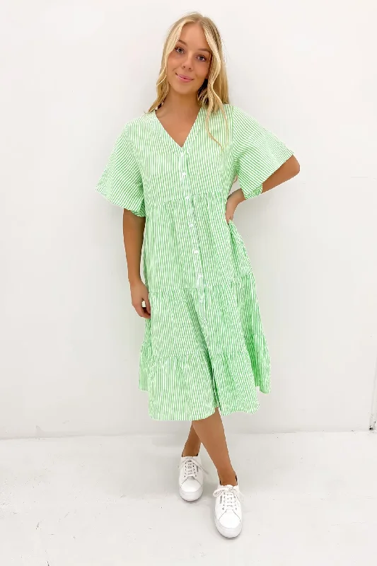 Kelis Midi Dress Jade