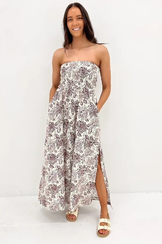 Misi Linen Maxi Dress Castillo