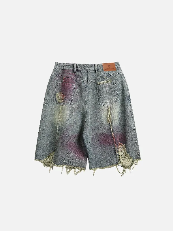 aelfric-eden-graffiti-distressed-tassel-jorts