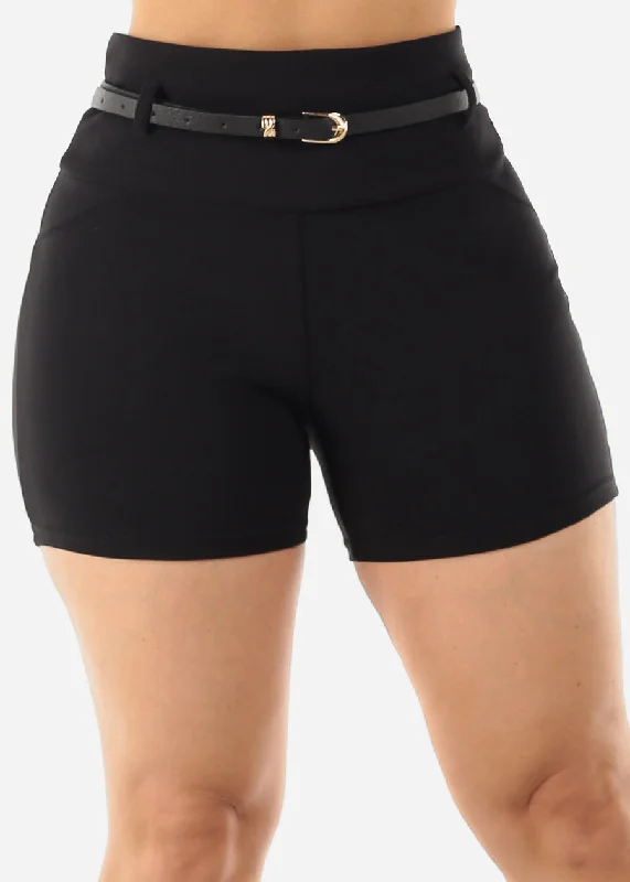 black-butt-lifting-stretch-shorts-w-belt-24sh19blk