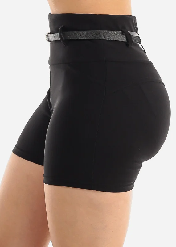 black-butt-lifting-stretch-shorts-w-belt-24sh19blk