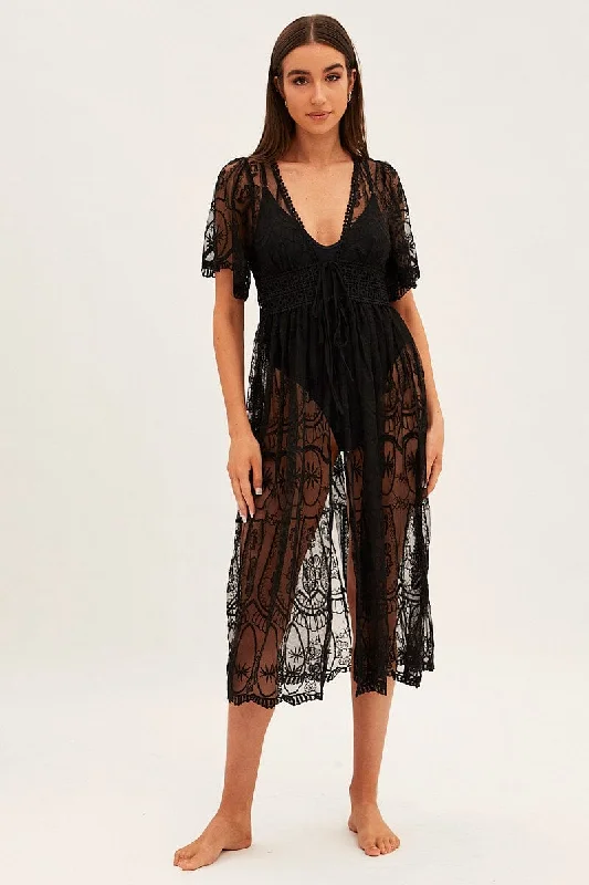 black-lace-kimono-short-sleeve-tie-front-longline-oj1149a-47wb