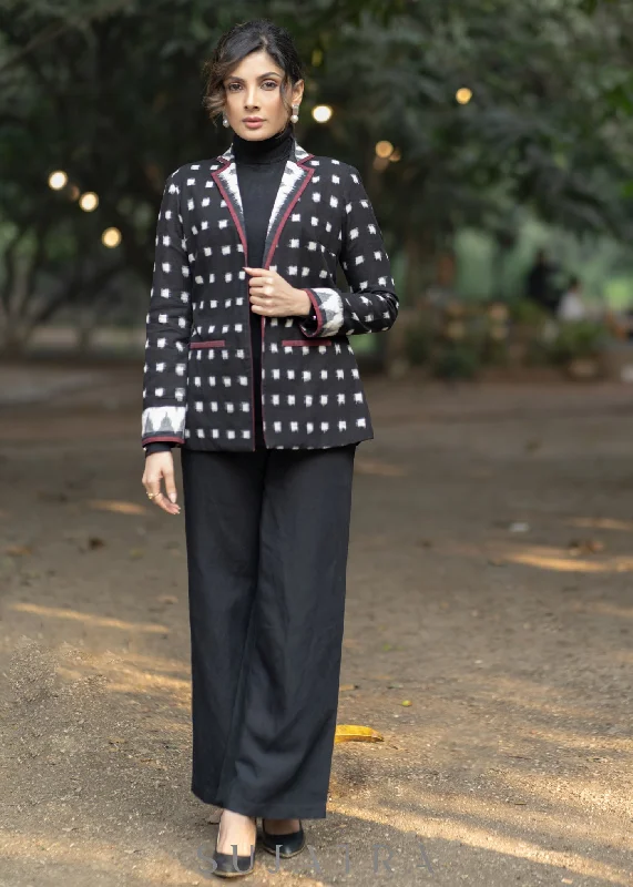 classic-black-polka-dot-cotton-formal-blazer-with-optional-pant