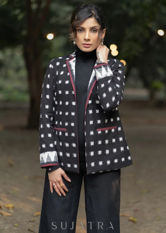 classic-black-polka-dot-cotton-formal-blazer-with-optional-pant