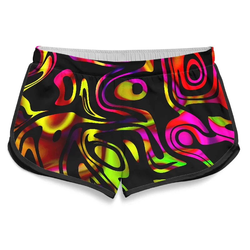 Color Evolution Women's Retro Shorts