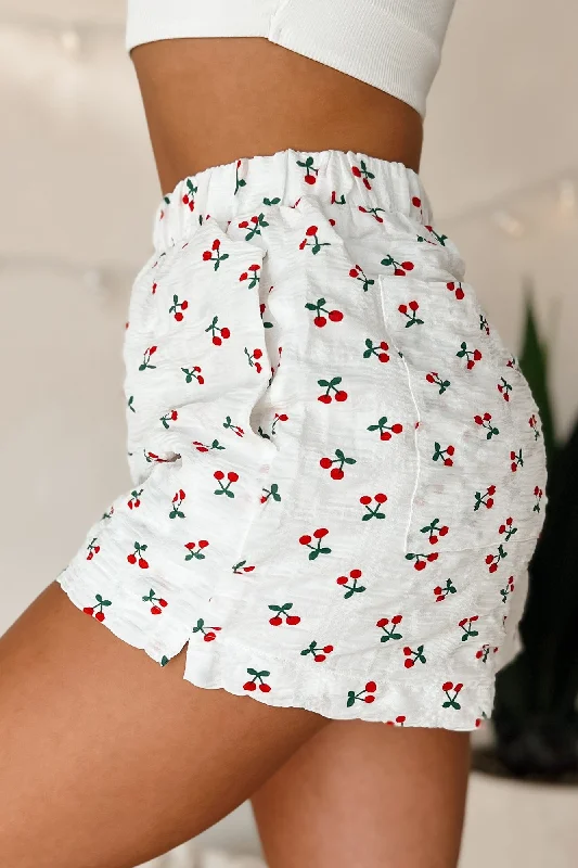 cuteness-activated-cherry-print-shorts-off-white