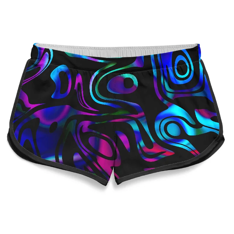 Dynamic Blues Women's Retro Shorts