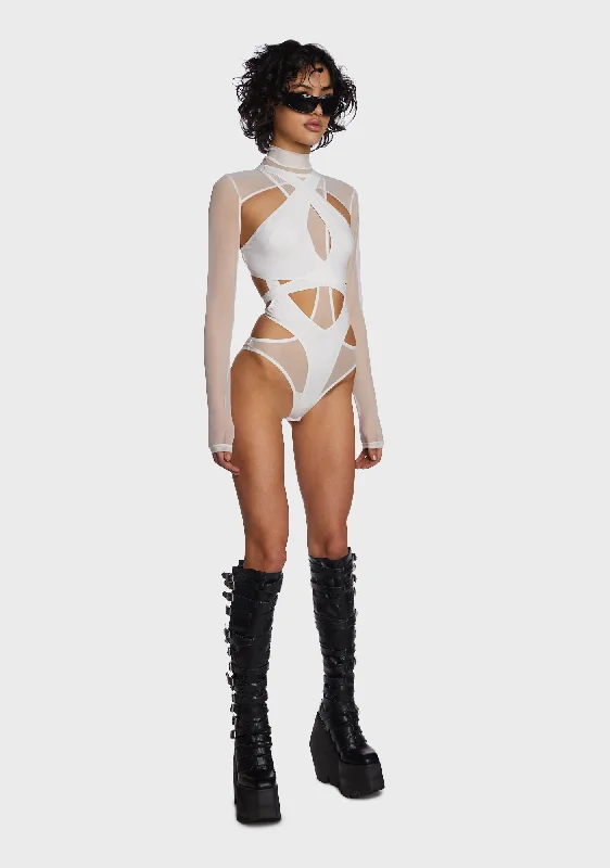 echo-strappy-spandex-and-mesh-bodysuit