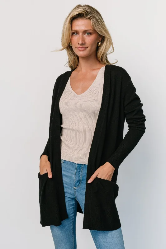 Edison Cardigan | Black