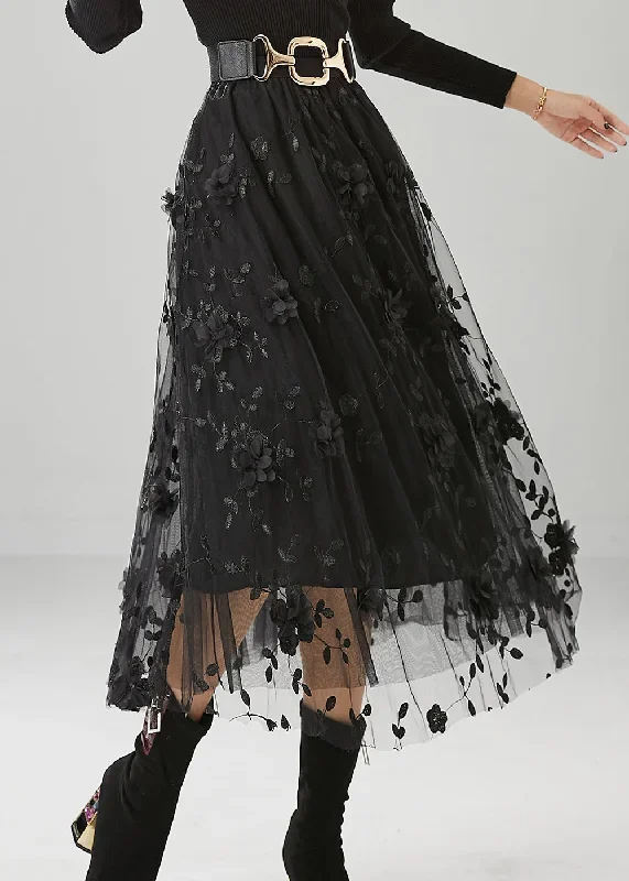 fine-black-stereoscopic-floral-tulle-skirt-fall