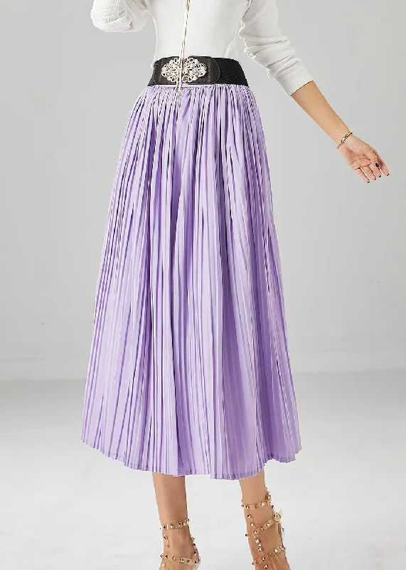 italian-purple-exra-large-hem-chiffon-pleated-skirt-fall