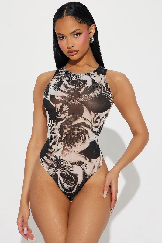 Kiss Of Death Bodysuit - Black/combo