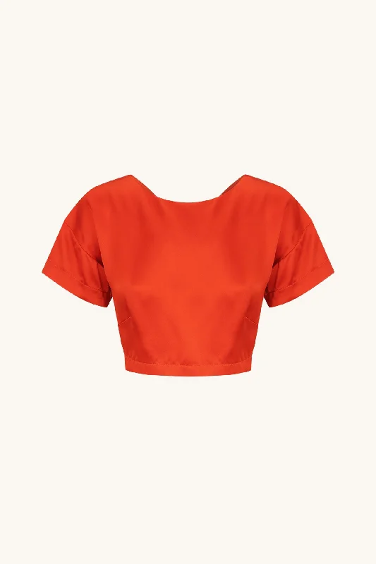 milenna-silk-open-back-drawstring-crop-top-chilli-red