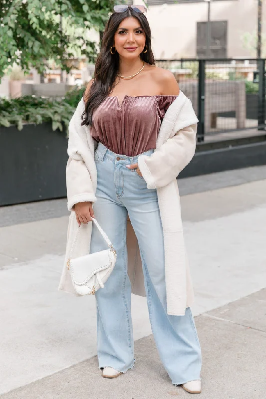 nothing-else-matters-mushroom-velvet-off-the-shoulder-bodysuit