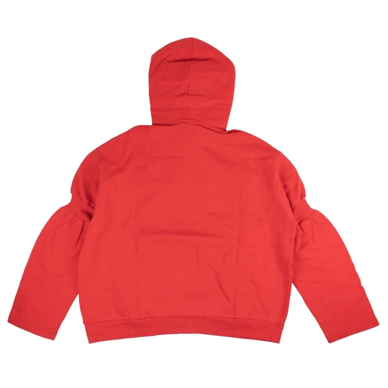 Red Carousel Square Over Hoodie