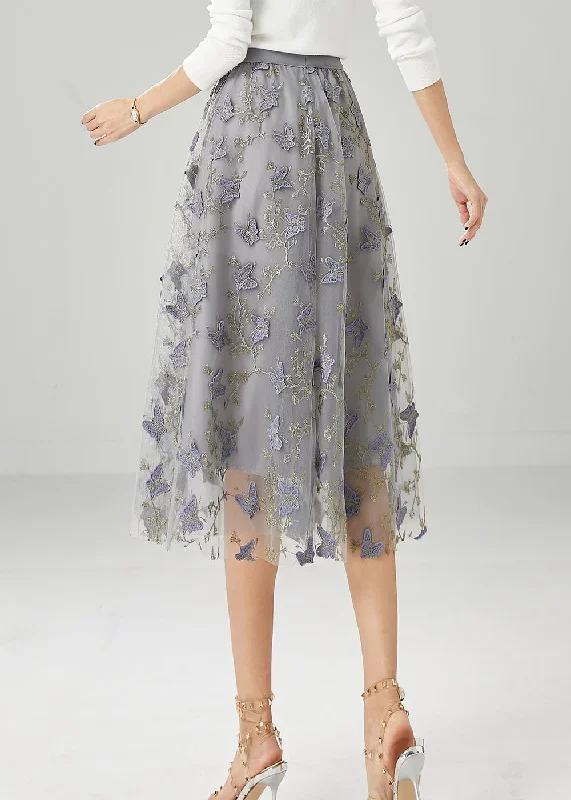 simple-grey-embroideried-butterfly-tulle-skirt-fall