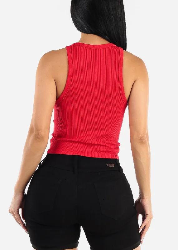 sleeveless-seamless-ribbed-crop-top-red-75551red