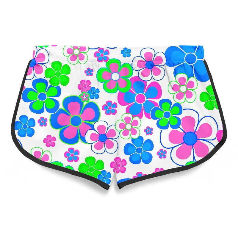 spring-in-bloom-womens-retro-shorts