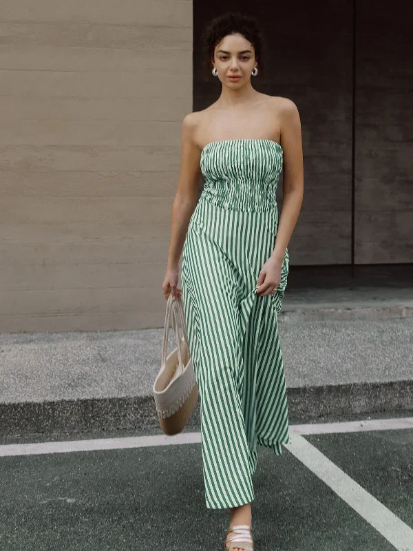 striped-tube-long-dress