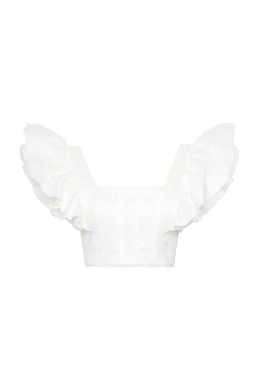 vanades-frill-crop-top-ivory