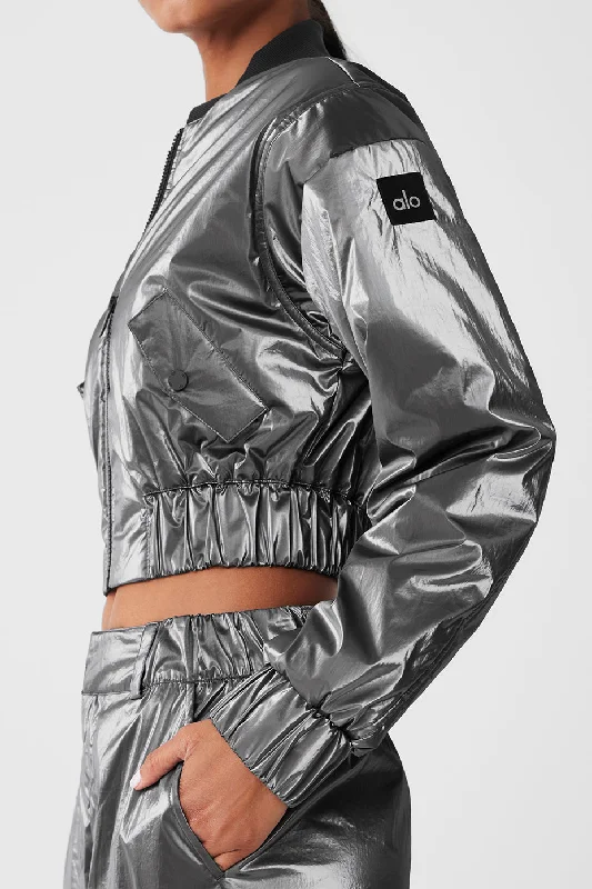 w4504r-metallic-cropped-break-line-bomber-jacket-silver-metallic