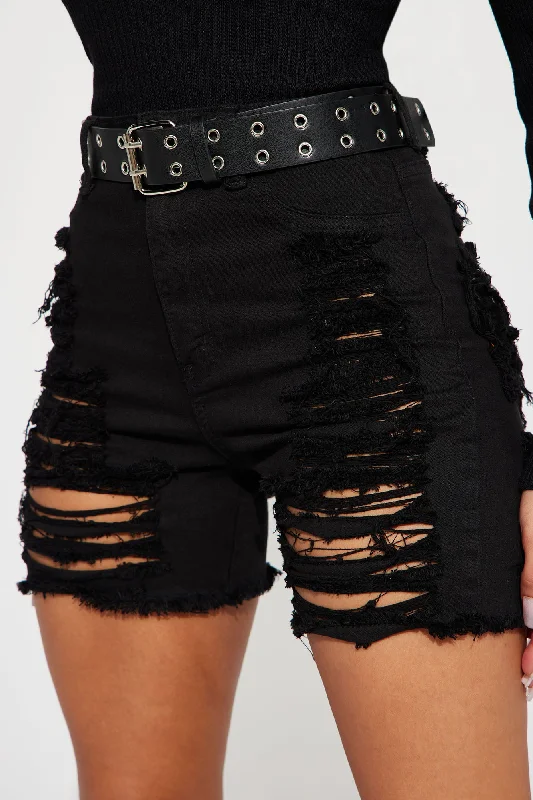 yes-now-distressed-bermuda-shorts-black